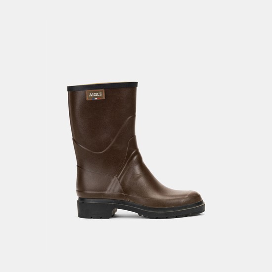 Aigle The Urban Ankle Garden Boots Men Brown ZA-40192